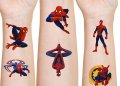 Спайдърмен Spiderman голям лист Tattoo татос татуировка временна детска, снимка 2