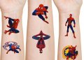 Спайдърмен Spiderman голям лист Tattoo татос татуировка временна детска татоси татуси, снимка 2