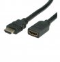 Кабел HDMI M - HDMI F 3м Digital One SP01232 HDMI-M към HDMI-F Full HD, снимка 1 - Кабели и адаптери - 31400580