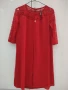 Червена дамска рокля , снимка 1