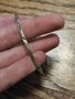 Сребърна гривна твърда,проба 950 (87), снимка 7
