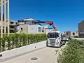 камион с кран транспорт и работа с кран, снимка 10