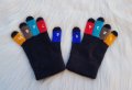 Детски ръкавици с пръсти 6-10 години, снимка 1 - Шапки, шалове и ръкавици - 39165947
