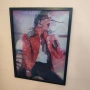 Рамкиран 3D плакат, картина на Майкъл Джексън. , снимка 5