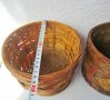  кашпа за саксия, кошница съд панер кофа ракита, поднос круша, снимка 5