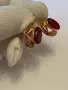 Масивни съветски златни обеци, снимка 2