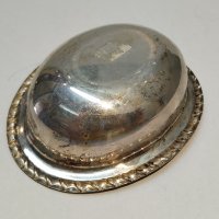 Сребърна купичка, снимка 7 - Антикварни и старинни предмети - 29935374