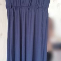 Синя дамска дълга рокля, снимка 2 - Рокли - 40064685
