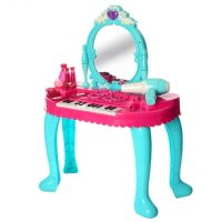 Детска тоалетка пиано с аксесоари, снимка 3 - Кукли - 42880008
