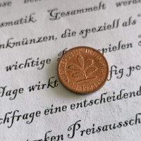 Монета - Германия - 1 пфениг | 1983г.; серия D, снимка 2 - Нумизматика и бонистика - 29164815