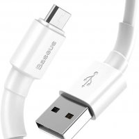 USB Кабел BASEUS Micro 2.4A Quick Charge 3.0, снимка 6 - USB кабели - 31798828