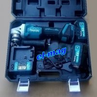 АКУМУЛАТОРЕН ЪГЛОШЛАЙФ Makita DGA404 18V 6,0 Ah, снимка 4 - Други инструменти - 31657672