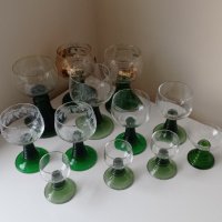 Ретро кристални чаши за вино, снимка 2 - Други ценни предмети - 35532610