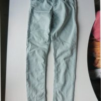 Ментови дънки клин НМ р140, снимка 2 - Детски панталони и дънки - 37432044