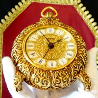 Lancel френски механичен часовник,позлата. , снимка 11 - Антикварни и старинни предмети - 30407839
