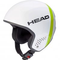 Каска за ски/сноуборд HEAD Stivot FIS Race Carbon. ЧИСТО НОВА! Цвят - White/grey., снимка 17 - Зимни спортове - 40026914