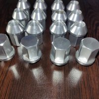 16 броя нови алуминиеви гайки за джанти с профил конус и резба M12/1.5, снимка 3 - Части - 42715136