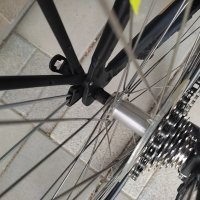 Продавам колела внос от Германия алуминиев велосипед SAVENO OACLAND 28 цола SHIMANO DEORE, снимка 14 - Велосипеди - 37529496