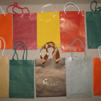 Лот 25 бр. подаръчни торбички от 11/14 см до 21/27 см, годни отлични, снимка 3 - Други - 44741003