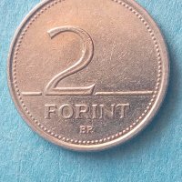 2 forint 2002 года Унгария, снимка 2 - Нумизматика и бонистика - 42790215