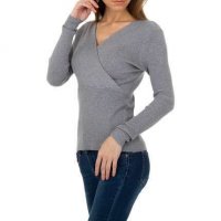 Ликвидация! Дамски моден пуловер, 2цвята , снимка 3 - Блузи с дълъг ръкав и пуловери - 31486602