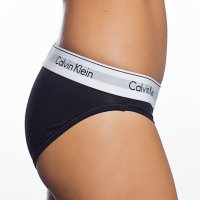 Calvin Klein S-M-Памучни черни бикини , снимка 3 - Бельо - 42787962