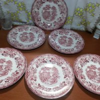 Английски порцелан чинии, снимка 10 - Антикварни и старинни предмети - 44466031