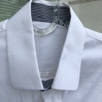 Мъжка официална бяла риза, снимка 1 - Ризи - 42107514