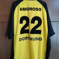 Borussia Dortmund Marcio Amoroso Vintage 2001/2002 оригинална футболна фланелка тениска Борусия, снимка 1 - Тениски - 37961321