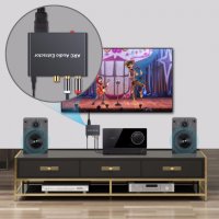 Цифров към аналогов аудио конвертор (DAC) HDMI ARC към AV/RCA,SPDIF,coaxial, снимка 6 - Части и Платки - 31150797