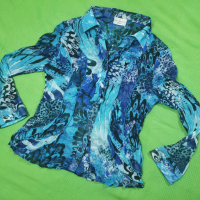Amy Vermont / M* / дамска лятна проветрива риза туника / състояние: ново, снимка 12 - Блузи с дълъг ръкав и пуловери - 44508774