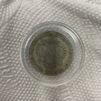 Изключително рядка сребърна монета от Австрийската Империя - 20 kreuzer - 1832 година, снимка 1 - Нумизматика и бонистика - 34985341