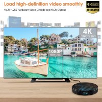 TV Андроид Бокс HK1 Max RK3318 2.4GHz Android 9.0 KODI 18.0 4GB RAM и 32GB ROM, UltraHD 4K, Mini PC , снимка 5 - Плейъри, домашно кино, прожектори - 33765244