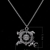 Колие Компас от Игра на тронове / Game Of Thrones Compass, снимка 3 - Колиета, медальони, синджири - 39280324