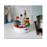 Кухненски органайзер, Въртяща се табла, 360º, 22,5х6,5 см, снимка 2 - Аксесоари за кухня - 38037843