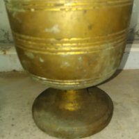 Голям бронзов хаван, снимка 2 - Антикварни и старинни предмети - 30617684