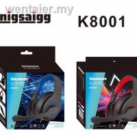 Професионални игрални слушалки K8001, снимка 3 - Слушалки и портативни колонки - 30684887