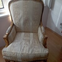 Кресло в старинен стил, снимка 1 - Столове - 42793480