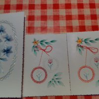 ппродавам ръчно изработени двойни картички за различни празници, снимка 7 - Колекции - 39774230