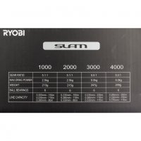 ПРОМО Макара Ryobi Slam 1000/2000/3000/4000/6000, снимка 6 - Макари - 30984098