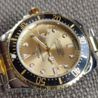 Мъжки часовник Rolex Submariner Two-Tone  Champagne Diamond 16613T, снимка 2 - Мъжки - 41978192