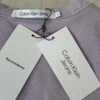 Calvin Klein Jeans CKJ Pique Cotton Mens Size S НОВО! ОРИГИНАЛНА Тениска!, снимка 15 - Тениски - 44498557