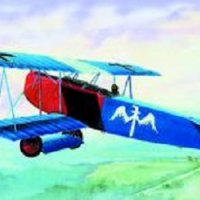 Сглобяеми модели - самолет Fokker DVII, снимка 1 - Колекции - 31066992