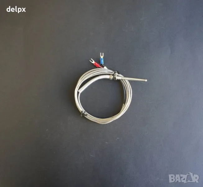 Термосонда (термодвойка) тип J Ф5x50mm до 600°C, снимка 1