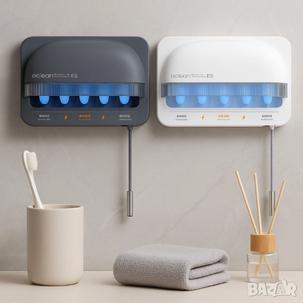 Стерилизатор за четки за зъби Oclean S1, c UVC-LED, снимка 1