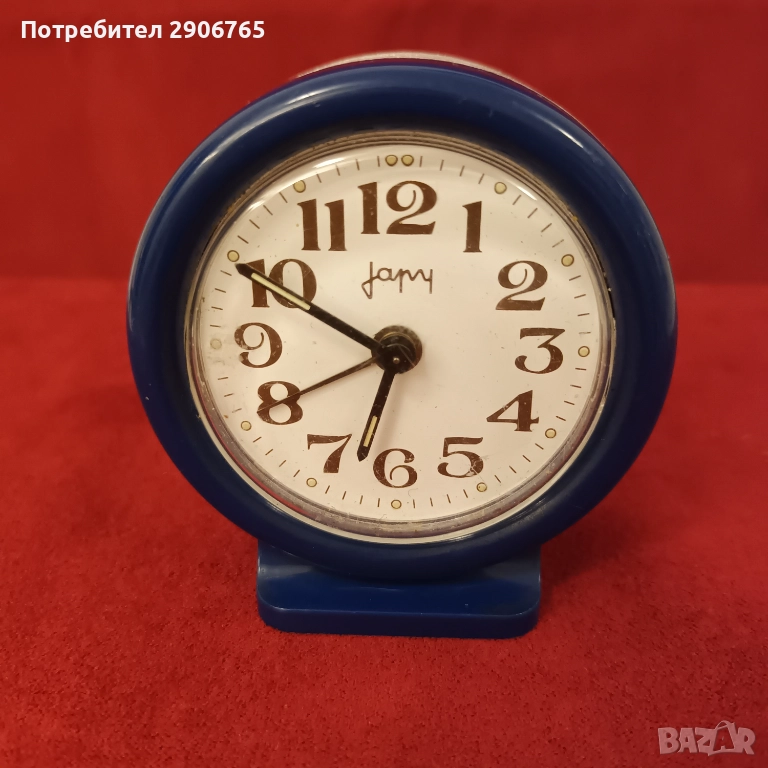 Часовник мини будилник JAPY Германия работещ, снимка 1