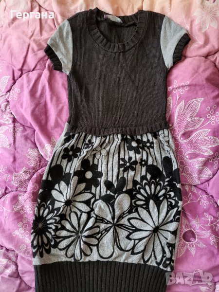 Детска плетена рокля , снимка 1