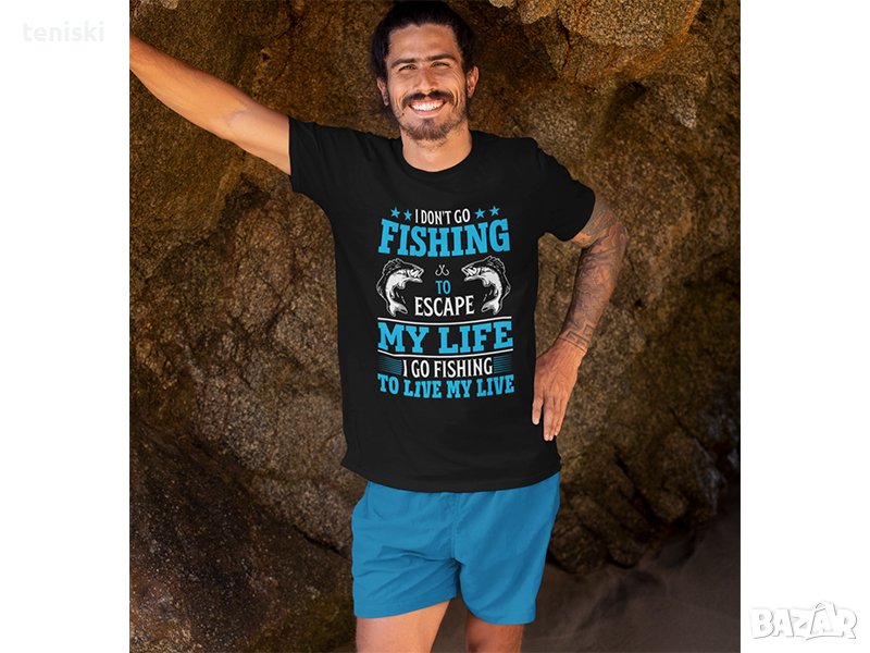Тениски за рибари,риболов, снимка 1