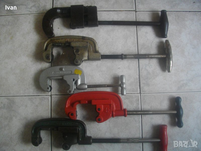 Голям Тръборез-1/8-2"-Англия/Германия-BARNS-Рязане Тръби-5/8-2 1/8 Инч/Цол-Профи-Различни, снимка 1