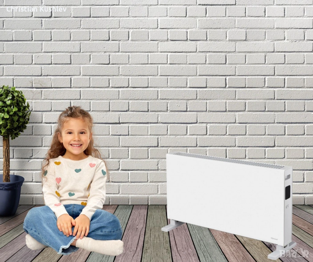 Конвектор  K37, стоящ, 2000W, Wi-Fi, снимка 1